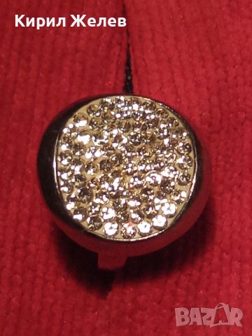 СТАР ВИНТИДЖ СРЕБЪРЕН ПРЪСТЕН с КРИСТАЛЧЕТА и БЯЛ ЕМАЙЛ 19426, снимка 2 - Пръстени - 31578655