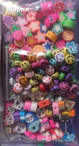 Мъниста кутии, гривни, фиби, брошка, нанизи, снимка 6 - Други - 52669210