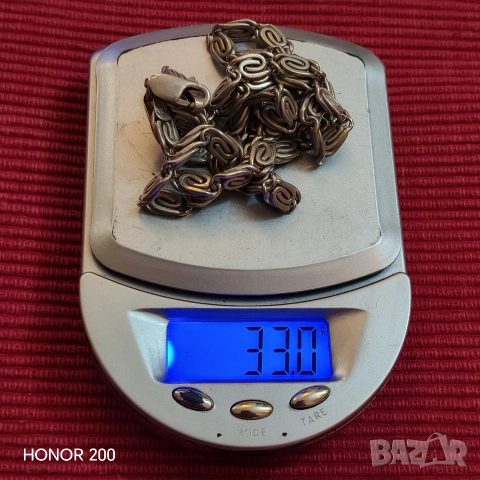 Сребърен ланец, синджир Италия. , снимка 7 - Колиета, медальони, синджири - 53667616