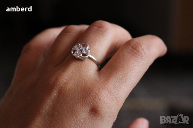 Сребърен пръстен - модел PLR038, снимка 4 - Пръстени - 36202893