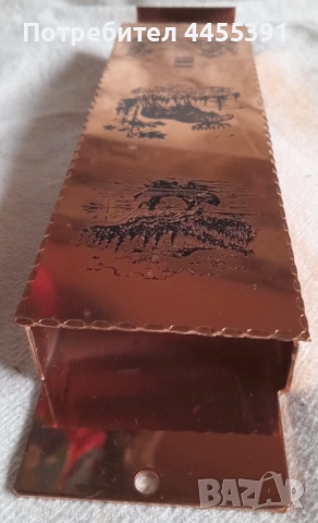 държач за кибрит Kongsvinger. Норвегия. месинг, снимка 4 - Други ценни предмети - 51725056