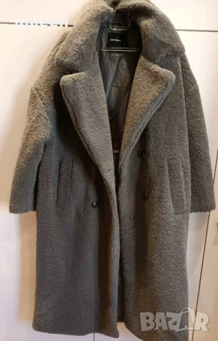Палто Teddy Bear графит, снимка 2 - Палта, манта - 53054924
