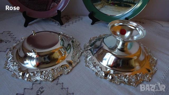 Винтидж Фруктиери / бисквитиери метални от WMF Germany/., снимка 8 - Аксесоари за кухня - 53841344