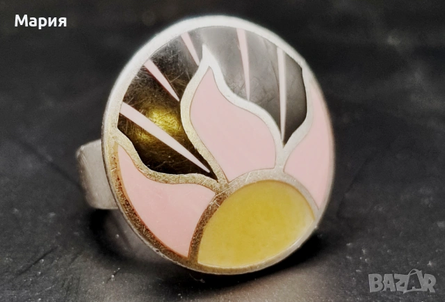 СРЕБЪРЕН ПРЪСТЕН 14.82ГР