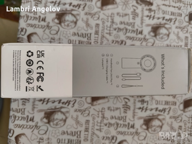 Портативен вентилатор JisuLife 5 plus, снимка 2 - Друга електроника - 52836795