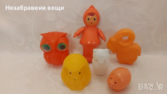   Два лота от 5 и 6 ретро (съветски) играчки от 70-те години, от Соца, снимка 2 - Колекции - 49008548