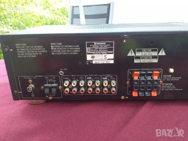 PIONEER SX 102 Ресийвър, снимка 10 - Ресийвъри, усилватели, смесителни пултове - 33817122
