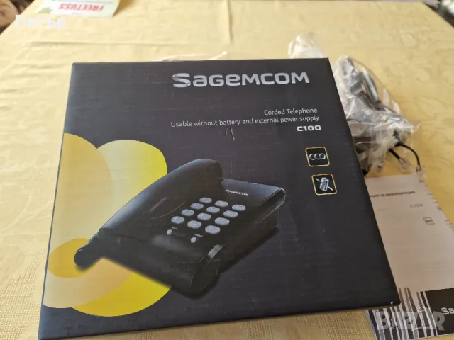 Продавам домашен телефон Sagemcom c100