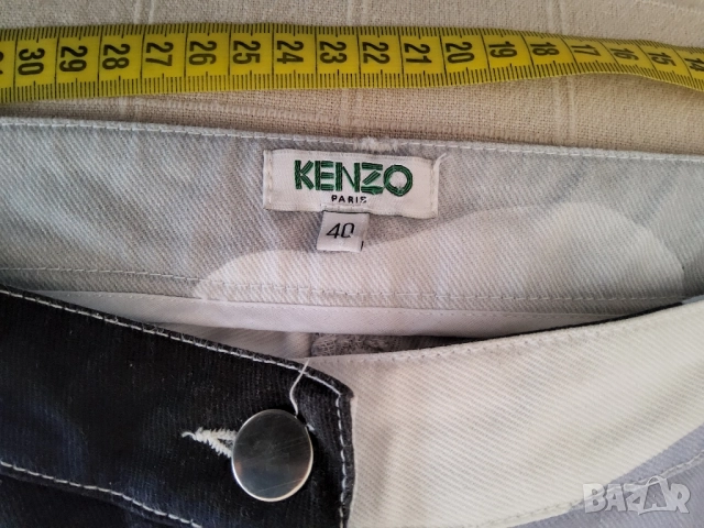 Оригинални дънки на KENZO р-р 40, снимка 9 - Дънки - 52078374