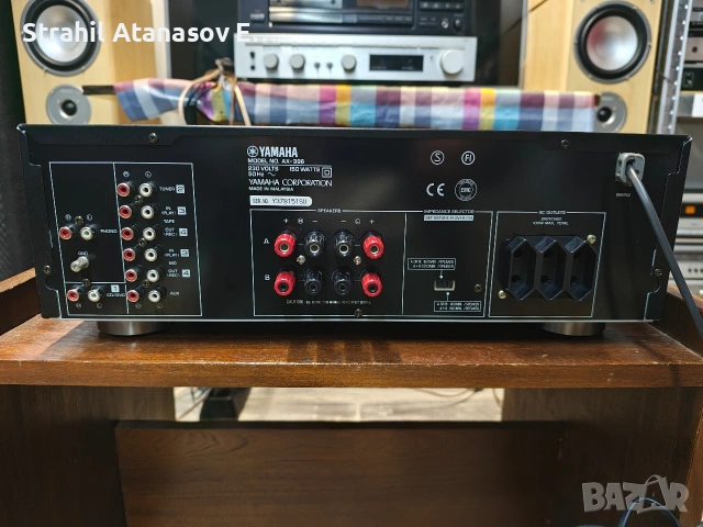 Yamaha AX-396 Стерео Усилвател, снимка 10 - Ресийвъри, усилватели, смесителни пултове - 53461717