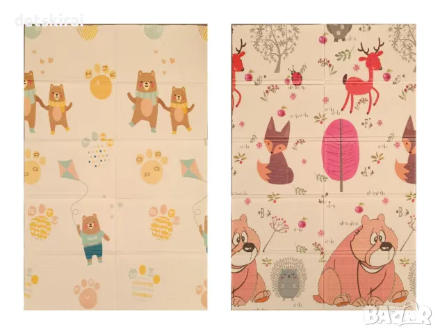 Детското сгъваемо двулицево килимче , снимка 4 - Други - 49825654