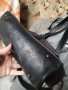 FOSSIL голяма чанта естествена кожа,черна + брезент, снимка 16
