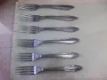 Лот от 6 бр. вилици от завод "П.Денев-Габрово" - 1, снимка 1
