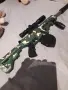 Airsoft Спрингов автомат с топчета.6мм калибър , снимка 2