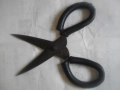 Ретро винтидж стара българска Соц НРБ ръчна ножица голяма 295мм с отваряне 155мм ОТЛИЧНО СЪСТОЯНИЕ, снимка 1