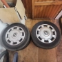 Метални джанти 14 инча, 4х100, 4бр,с тасове и гуми, снимка 2