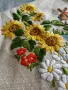 Голяма бродирана покривка, снимка 2