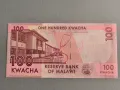 Банкнота - Малави - 100 квача UNC | 2017г., снимка 2