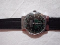 Съветски механичен часовник Победа - Самара – работещ, с черна кожена каишка - 18мм. , снимка 8