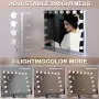 Fenair Hollywood огледало за грим с LED, USB и 360° въртене, снимка 2