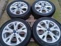 Лети джанти 17ки 5х108 Ford + летни гуми 225/50/17 Hankook, снимка 2