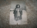 Красива стара пощенска картичка с дете от 1904г., снимка 3