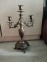 стар бароков свещник, снимка 1 - Антикварни и старинни предмети - 41343552