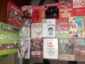 Футболни книги, програми, списания, отбори и изрезки от ретро вестници с значими събития ЦСКА и др