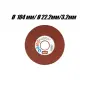 Диск за заточване на вериги – 104/22.2/3.2мм, снимка 1