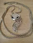 Колие,медальон, синджир, снимка 2