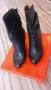 Продавам - Дамски черни боти с ток - 35 номер, снимка 4