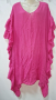 Плажна рокля с къдрички (001) - 4 цвята, снимка 1 - Рокли - 44758373