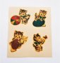 1970 г. Арт ретро - НЕМСКИ ваденки котенца коте колекция подарък , снимка 6