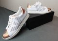 дамски сникърси EA7 White & Iridescent Rose Gold оригинални, снимка 4