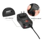 Адаптер регулируем Automat, Универсалeн, USB зарядно, 30W 3V-12V AC DC, снимка 8
