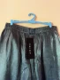 Нов есенен тъмно сребрист панталон с ластик в кръста и странични джобове 36 размер на марката Amisu , снимка 3