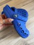 Оригинални юношески тъмно сини чехли Crocs ! 34-35 н, снимка 1 - Детски сандали и чехли - 41343111