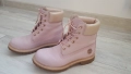 Дамски кожени розови боти Timberland размер 38, снимка 4