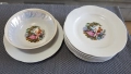Френски и съвестки десертни чинийки+к-т за торта., снимка 4