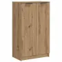 vidaXL Шкаф за обувки дъб артизан 59x35x100,5 см инженерна дървесина, снимка 1