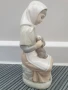 NAO Lladro Zaphir статуетка 20см/НАО ЛАДРО ЗАФИР испанска порцеланова фигура/момиче със заек, снимка 3