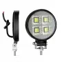 Кръгъл LED халоген 18 W, снимка 1