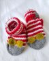 Ръчно плетени чорапkи за бебета и деца. , снимка 1 - Бебешки чорапи - 41756812