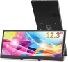 Нов 12.3-инчов вторичен монитор, IPS разтеглен LCD дисплей за пътуване 1920 * 720 HDMI USBC ..., снимка 1
