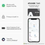 ATUVOS Bluetooth Tracker Slim – ултратънка смарт карта за проследяване, 2 броя, снимка 5