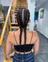 🎁Боксьорски Плитки 👑Box braids Детски прически Опашки Бохо Туистъри Ариел Къдрици Афро Канекалон , снимка 7