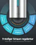 Автоматичен дозатор за пяна за сапун 750 ml за стена от неръждаема стомана, снимка 4
