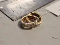 Дамски обеци Bvlgari 3,68гр., снимка 2