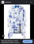 Moschino Toile de Jouy trench coat, снимка 2