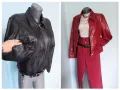 Два броя / M / XL / Естествена кожа / "Vroom & Dressman" "Enjoy||" / Рокерско яке , снимка 1